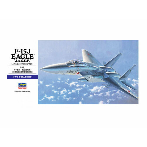 00341 hasegawa истребитель f 106a delta dart c11 1 72 00543 Hasegawa Американский истребитель F-15C Eagle (1:72)