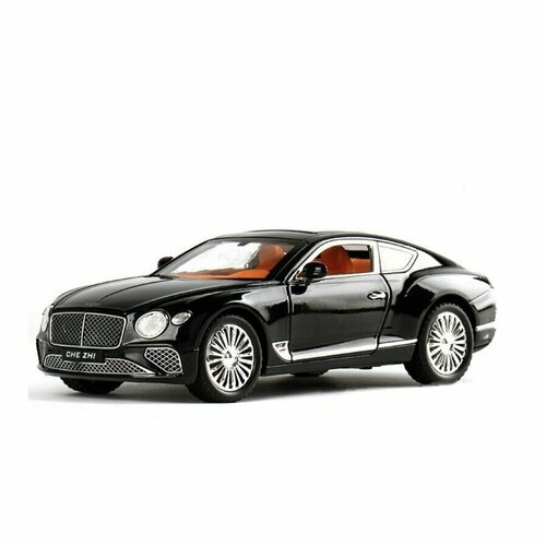 Коллекционная машинка игрушка металлическая Bentley багажником масштабная модель Бентли 1:24