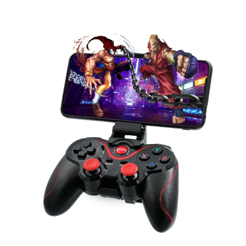 Беспроводной геймпад Wireless Controller X3 с держателем для телефона Беспроводной игровой контроллер для TV, планшета