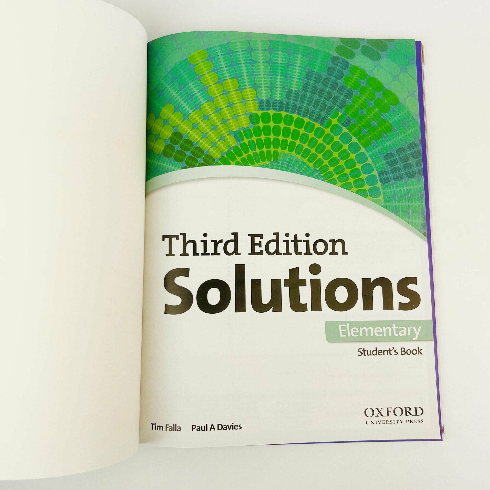 Solutions elementary third Edition полный комплект: Student's Book + Workbook + Диск - фото №4