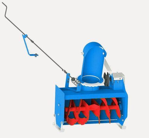 Изображение товара Снегоуборщик СП-60 с поворотным хоботом (для мотоблоков Нева, Ока, Каскад)