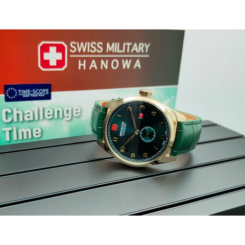 фото Наручные часы swiss military hanowa часы наручные мужские swiss military hanowa lynx smwgb0000710. кварцевые часы для мужчин производства швейцарии., золотой, зеленый