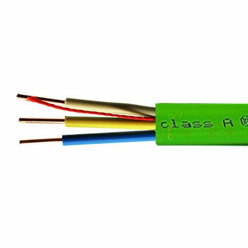 Кабель EXPERt class A ВВГп-НГ LS 3х2,5 плоский негорючий 100 м ГОСТ