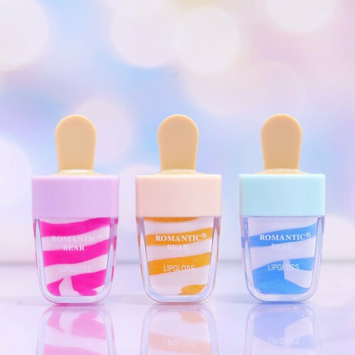 3 шт Блеск для губ «Пломбир»