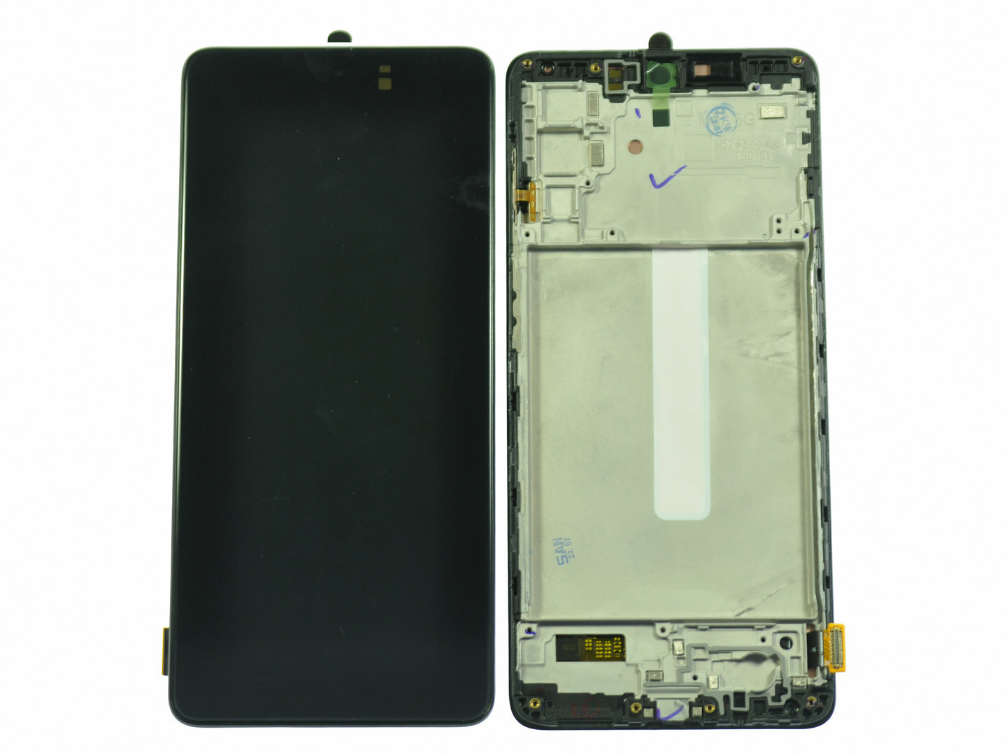 Дисплей (LCD) для Samsung SM-M526B Galaxy M52+Touchscreen black в рамке OLED