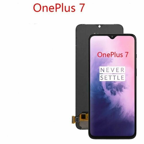 Дисплей для OnePlus 7 (в сборе с тачскрином) (черный) (OLED)