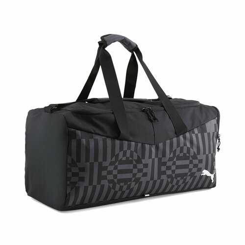 Сумка спортивная PUMA, 20х26х30 см, черный сумка спортивная mikimarket50 см плечевой ремень серый черный