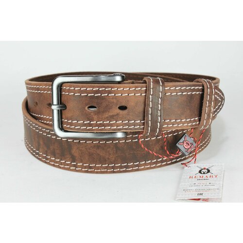 фото Ремень remart, размер 125, коричневый