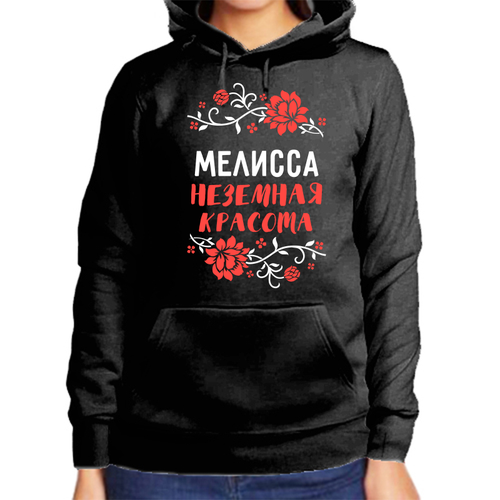 фото Худи, размер m, черный нет бренда