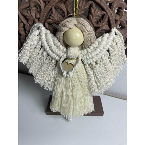 Ангел Желания макраме украшение декоративное интерьерное