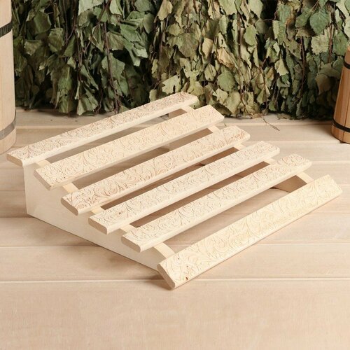 Подголовник анатомический Русские узоры 34х32х14 см комплект из 3 шт 2947₽