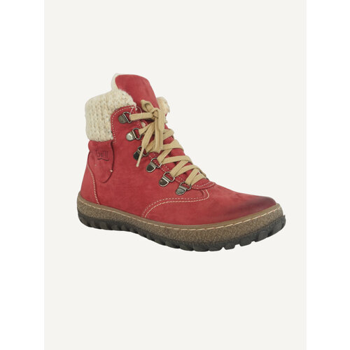 фото Ботинки evalli, размер 41, бордовый