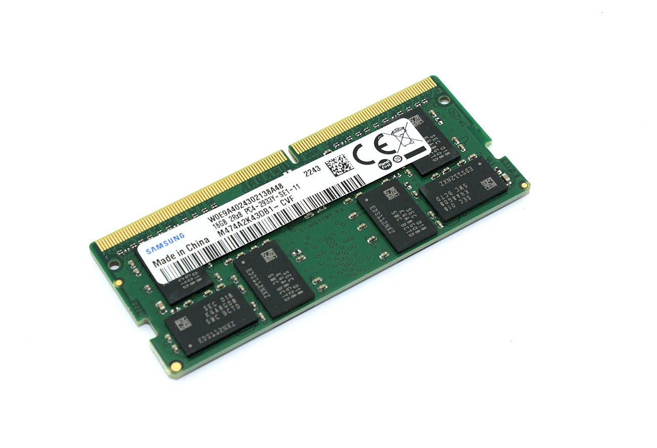 Модуль памяти Samsung SODIMM DDR4, M474A2K43DB1-CVF, 16Гб 2933 MHz PC4-23400