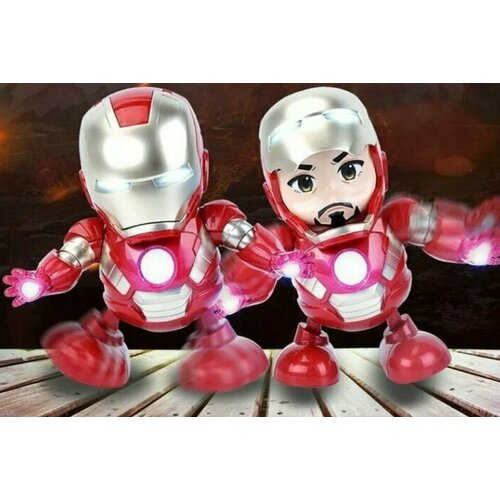 Танцующий робот Dance Hero / Железный Человек / свет, звук, движение