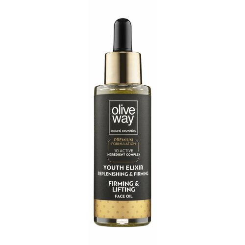 OLIVEWAY Youth Elixir Replenishing & Firming Face Oil Масло для лица для молодости кожи, 30 мл