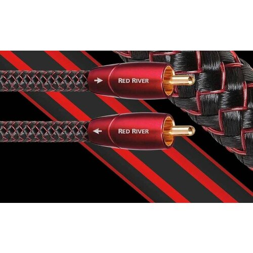 AudioQuest Red River 2RCA (1m) кабели межблочные аудио chord company sarum super aray 2rca 2rca 1 0m