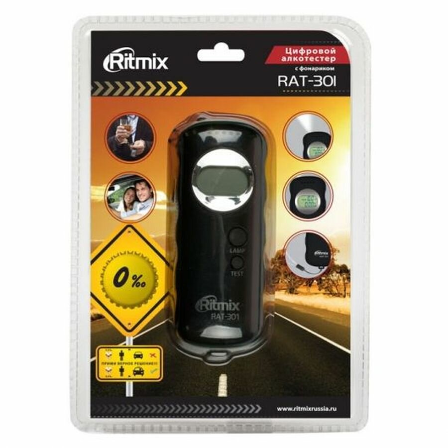 Алкотестер Ritmix RAT-301