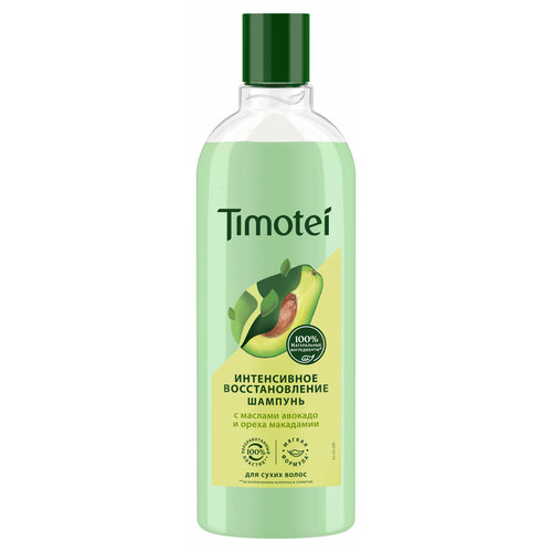 Шампунь для волос Timotei интенсивное восстановление, 400 мл timotei шампунь для волос интенсивное восстановление 400 мл 2 шт в наборе