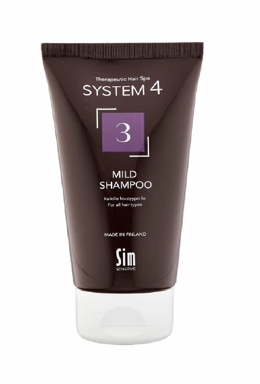 Система 4 Шампунь 3 для всех типов волос и ежедневного применения 75 мл System 4 Mild shampoo 3