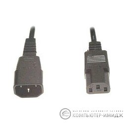 Кабель питания от системного блока к монитору или ибп Gembird PC-189-VDE, 1.8м, 3х0.75, черный, с заземлением