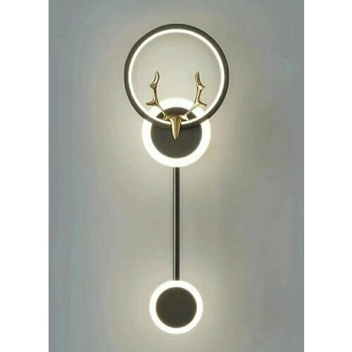 Светильник настенный светодиодный бра LedSwet 7550 LED 15Вт черный