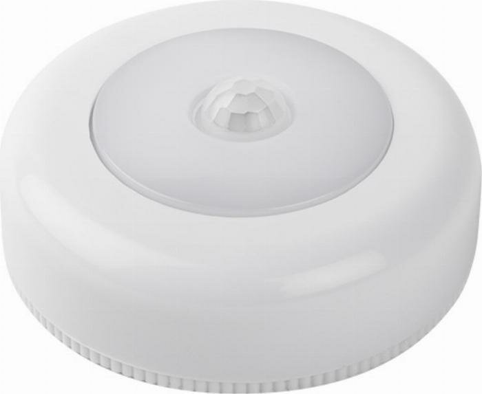 фото Фонарь JazzWay TS5-L1W-SENS 6 светодиодов с датчиком движения и освещенности белый