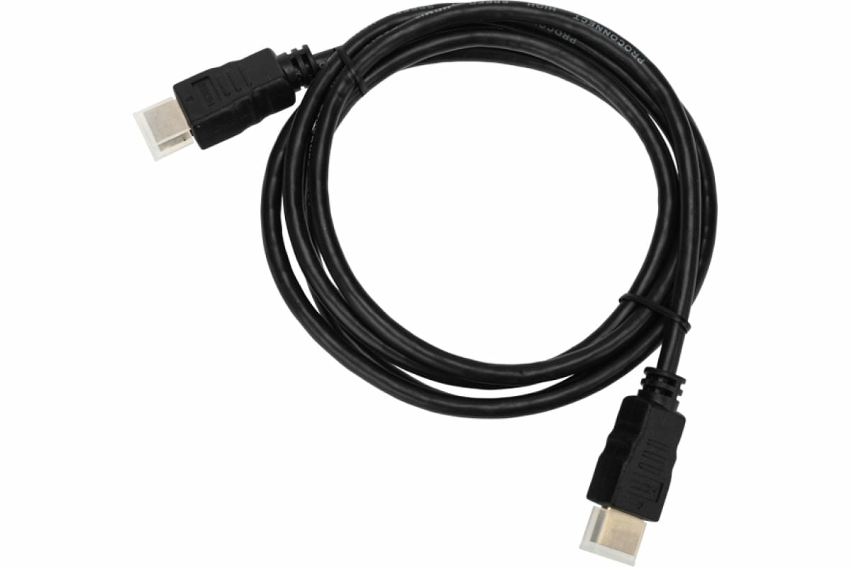Кабель HDMI 1,5 метра, черный