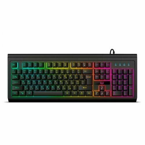 Клавиатура Sven KB-G8400 SV-021504 игровая (104кл, ПО, RGB-подсветка) клавиатура sven kb c2300w sv 021474