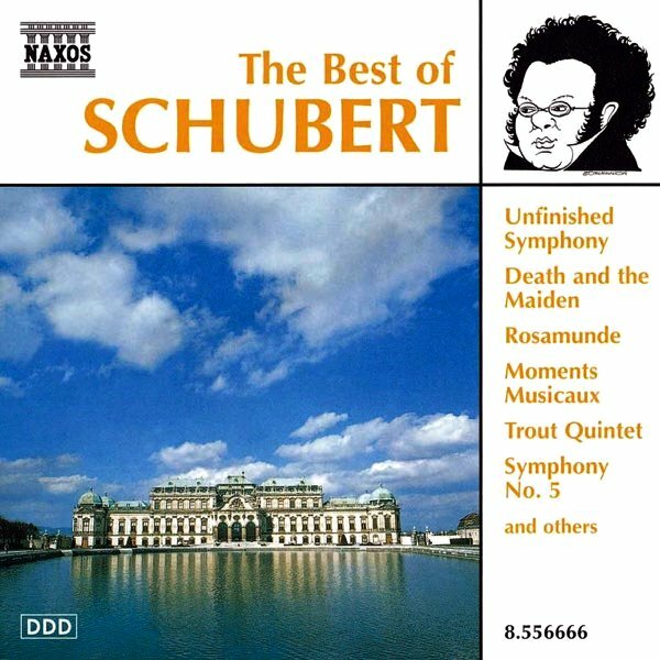 Schubert - The Best Of*Symphony Moments Musicaux Piano Quintet - < Naxos CD Deu (Компакт-диск 1шт) franz франц шуберт