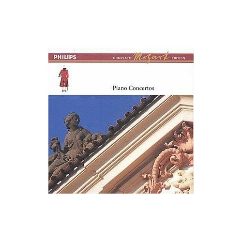 Audio CD Mozart, Piano Concerti, K.107 #'s 1-3 Ton Koopman, harpsichord w.Amsterdam Baroque Orchestra ; (12 CD) audio cd mozart l oca del cairo k 422 fischer dieskau wiens schreier et al w cpe bach chamber orch 1 cd