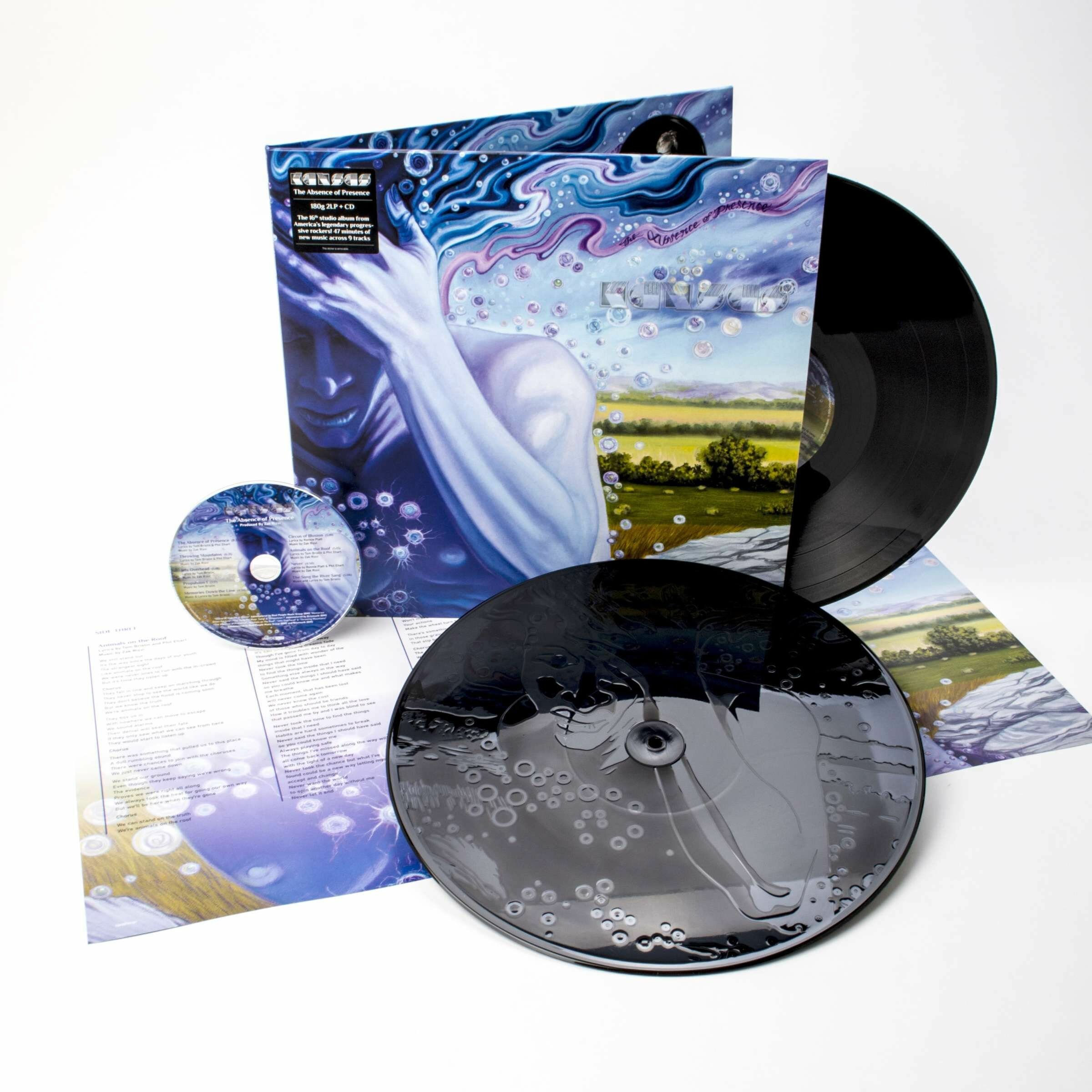 Sony Music Kansas - The Absence Of Presence (2LP+CD) (CD, виниловая пластинка) - фото №3