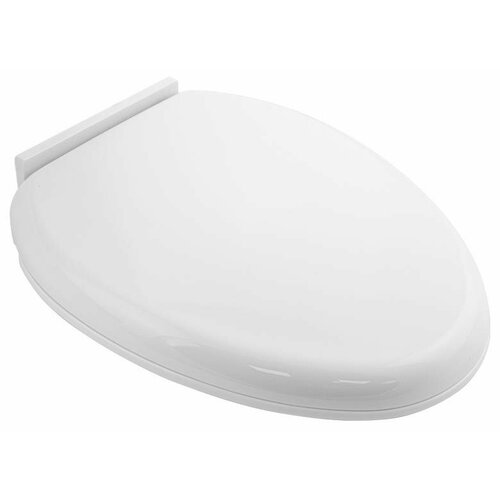 Санакс Р05 Крышка для унитаза белая пластиковая с микролифтом, удлиненная комплект креплений ahs 171k с микролифтом