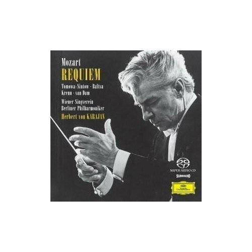 audio cd mozart coronation mass beethoven missa solemnis wiener philharmoniker herbert von karajan 2 cd Audio CD Wolfgang Amadeus Mozart (1756-1791) - Requiem KV 626 (1 CD)