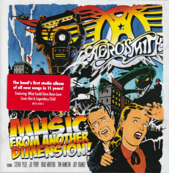 Компакт-диски, Sony Music, AEROSMITH - Music From Another Dimension! (CD) Медиа - фото №3