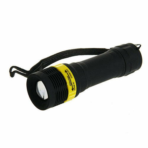 фото Фонарь ручной 1 led 1w 3aaa, фокусировка, 688 нет бренда