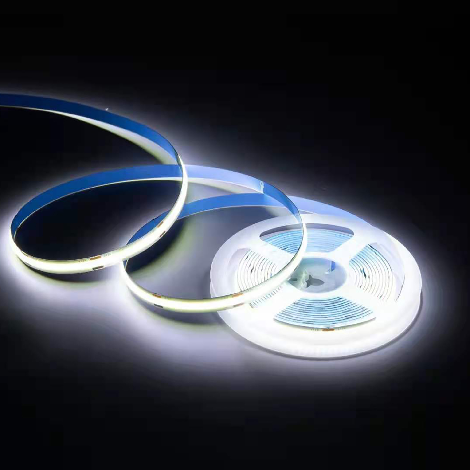 лента светодиодная APEYRON COB 24В 55Вт 352д/м IP20 1000Лм/м 5м холодный - фото №1