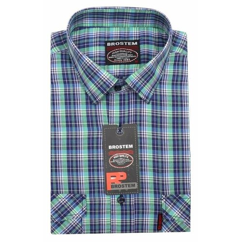 фото Рубашка , размер 39/40, зеленый shemart