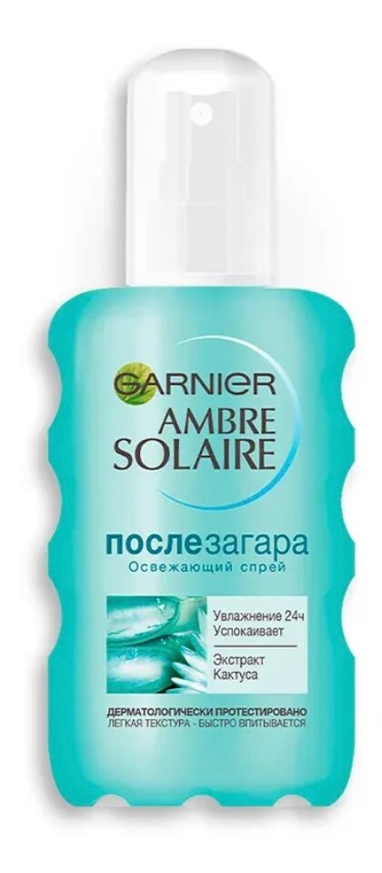 Спрей после загара увлажнение 24ч Garnier Ambre Solaire