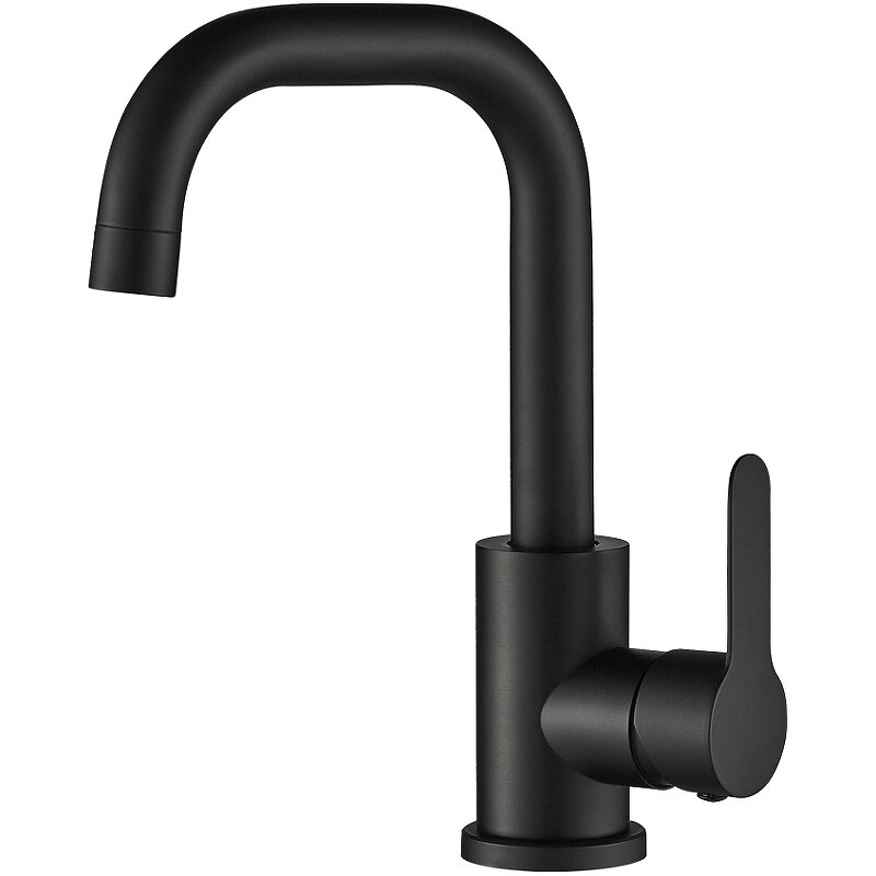 фото Смеситель для раковины WesnaArt Eko EKO05-250Black Черный матовый