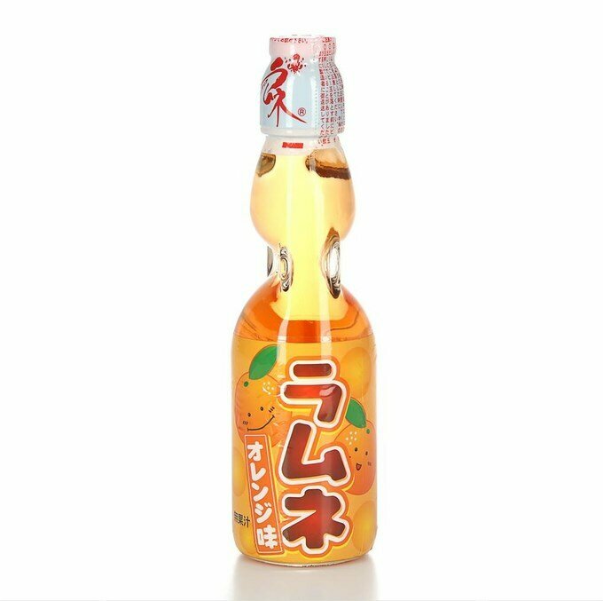 Ramune лимонад апельсин напиток газированный 200 мл