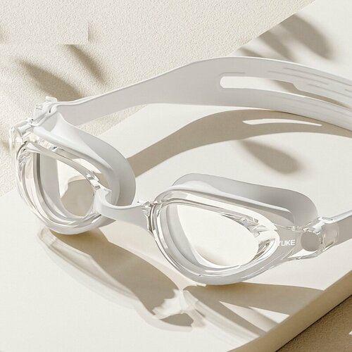 Очки для плавания YUKE S200 белые взрослые мужские и женские очки для плавания youyou 61217y белые взрослые мужские и женские