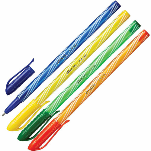 Ручка шариковая неавтоматическая Attache Economy синяя толщина линии 0.4 мм, 100 штук