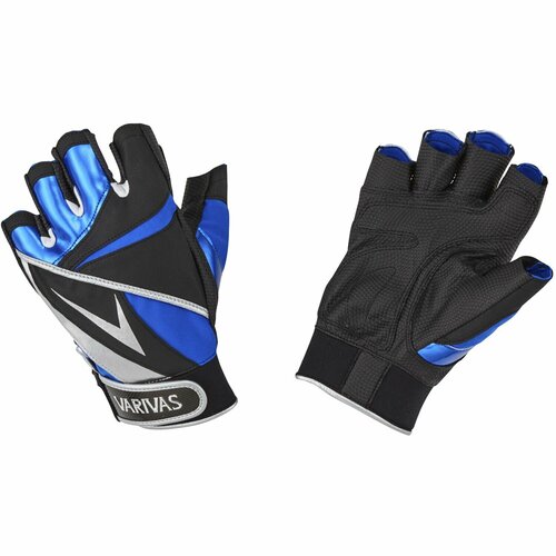 Перчатки Varivas Stretch Fit Glove 5 VAG-21 M Blue
