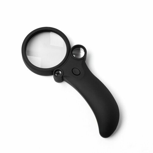 Лупа классическая линза 60мм подсветка 1285₽