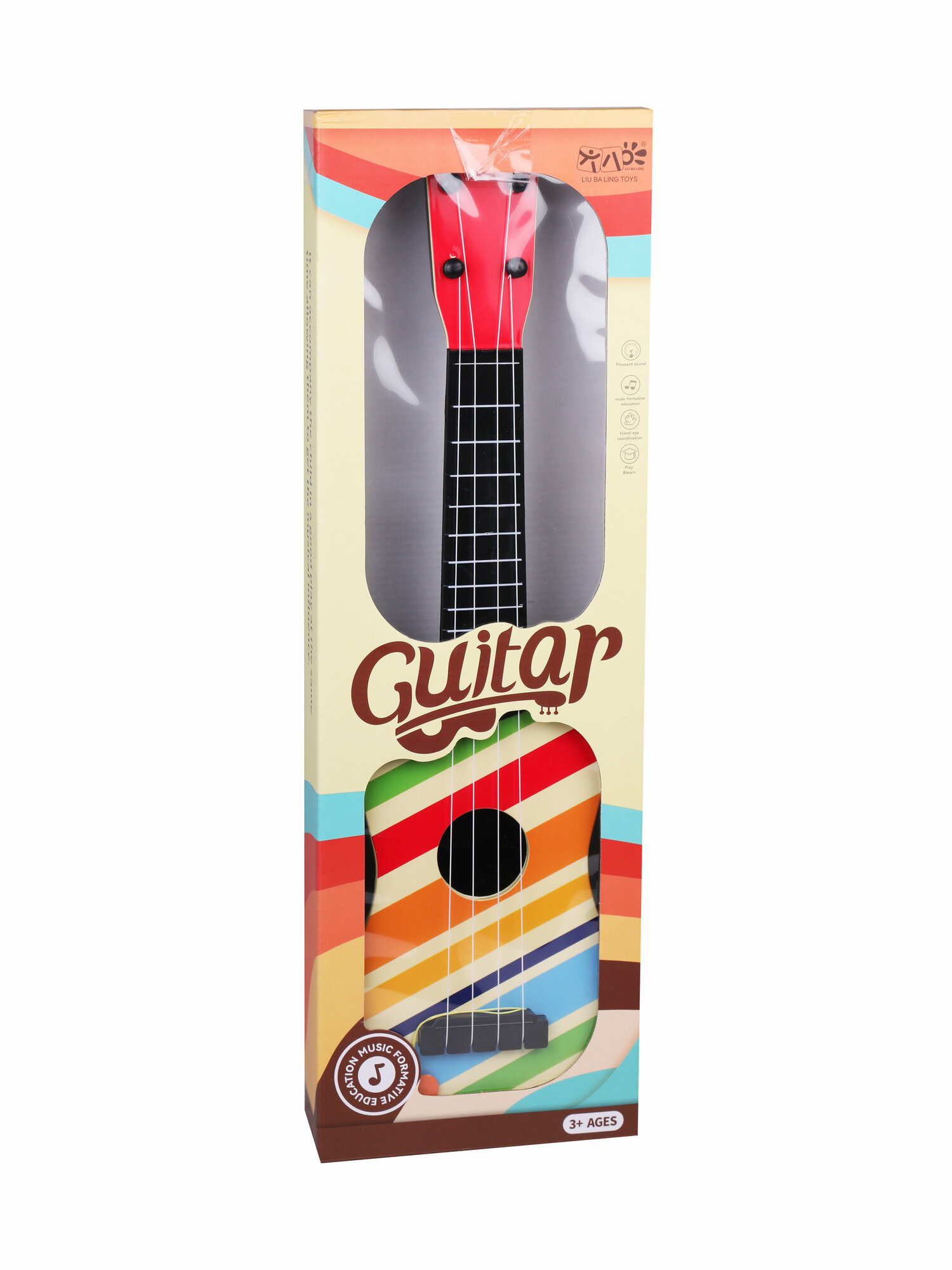 Музыкальный инструмент Гитара 57 см, 4 струны