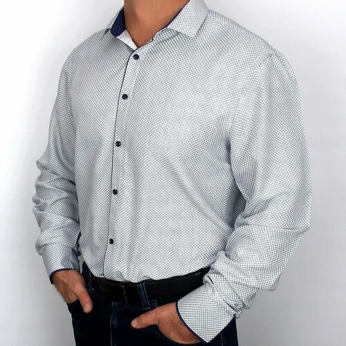 Рубашка GETONI, размер S, серый