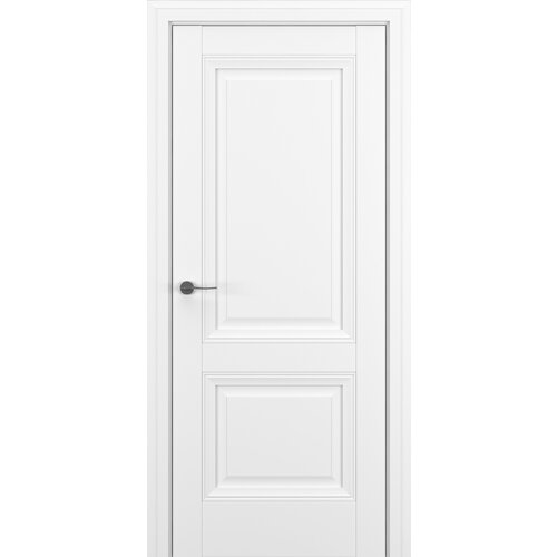 Дверь межкомнатная ZaDoor, Модель Венеция В3, Цвет белый матовый, Экошпон, Размер 600*2000, Комплект межкомнатная дверь венеция в2 до сатинато экошпон матовый белый 2000 900 комплект полотно коробка наличник
