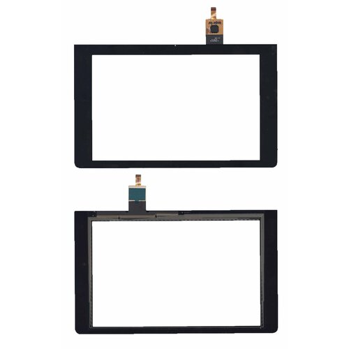 Сенсорное стекло (тачскрин) для Lenovo Yoga Tablet 8 3 YT3-850F черное модуль матрица тачскрин для lenovo yoga tablet 8 3 yt3 850f черный