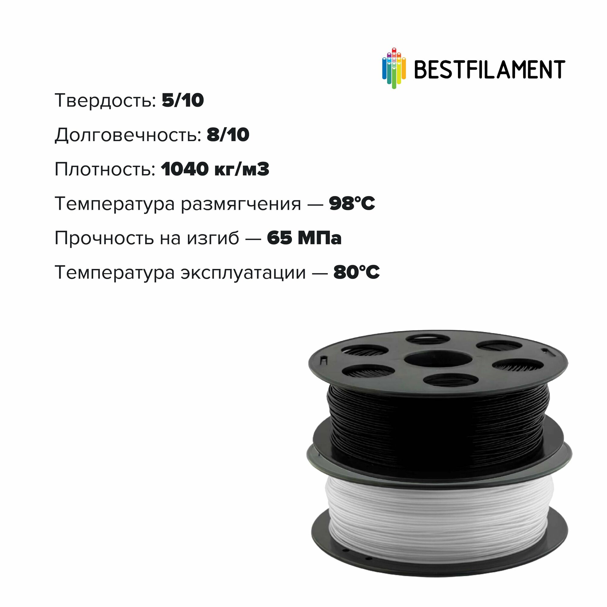 ABS пластик Bestfilament 175 для 3D-принтеров