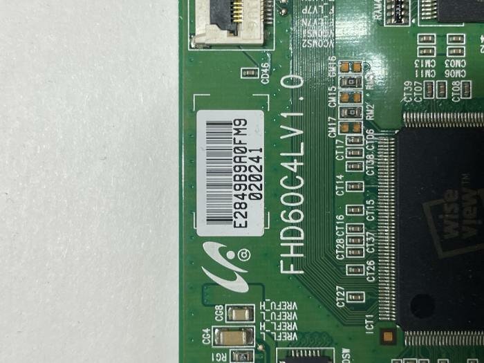 Комплектующие для ТВ и проекторов / T-con FHD60C4LV1.0 от ТВ Samsung LE40B550A5W — фото 2